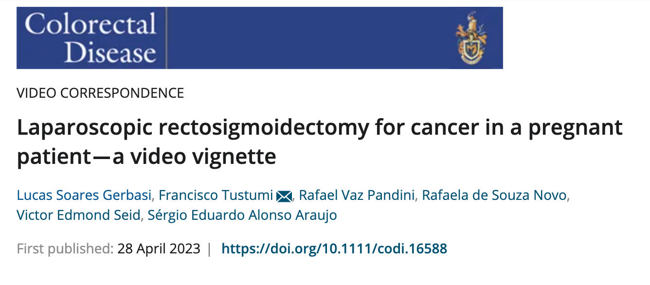 Câncer de colon em grávida