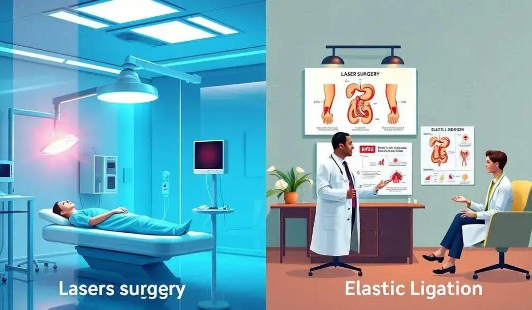 Cirurgia a Laser x Ligadura Elástica: Descubra a Melhor Opção para Hemorroidas