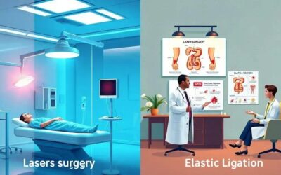 Cirurgia a Laser x Ligadura Elástica: Descubra a Melhor Opção para Hemorroidas