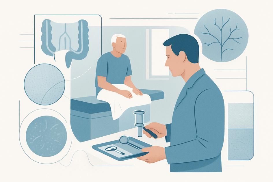Exames para diagnóstico da doença hemorroidária – anuscopia e outros métodos