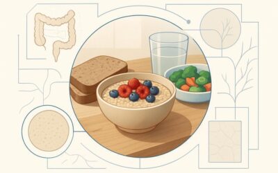 Mudanças alimentares que ajudam a controlar as hemorroidas – Fibras e líquidos.;